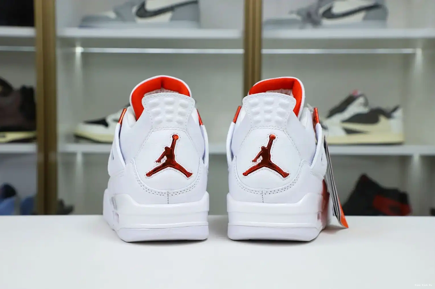 metallic Air Kimikick Jordan retro“orange Jordan 4 0518